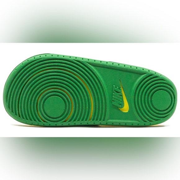NWT NIKE UNIVERSITY OF OREGON DUCKS OFF-COURT SLIDES SZ MEN’S 7 - Picture 9 of 9